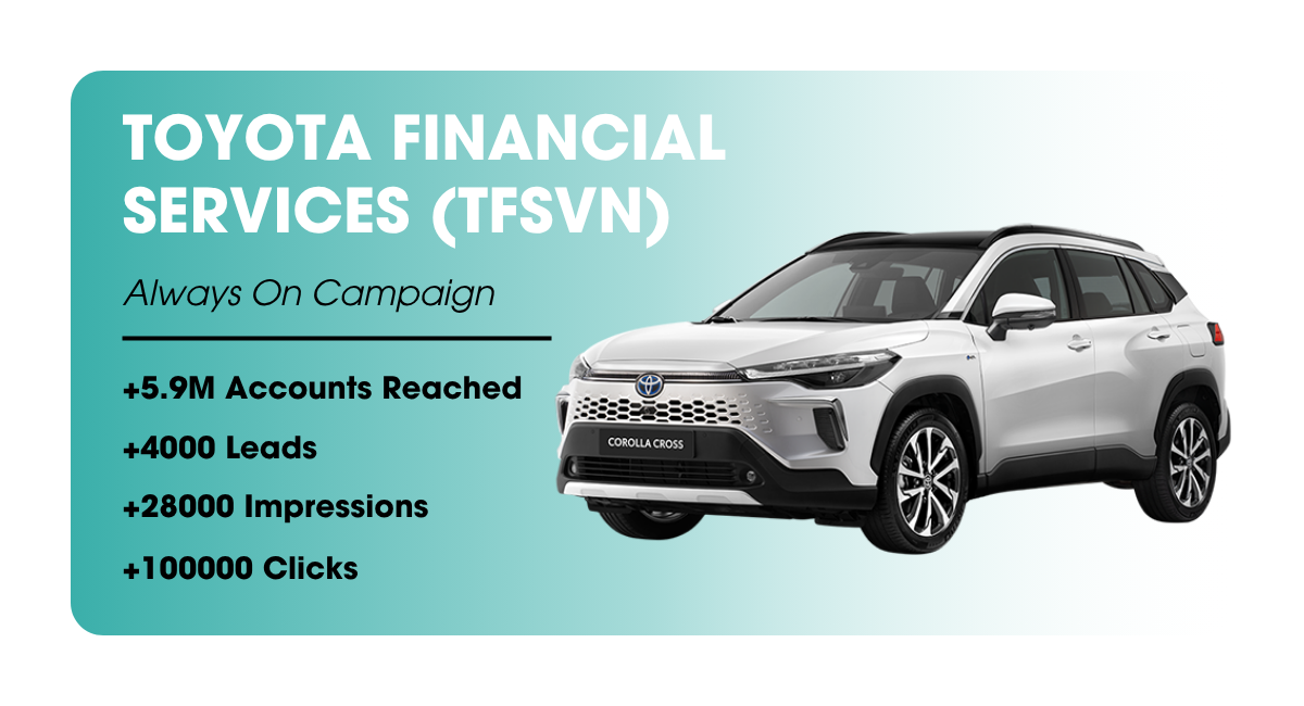 Toyota Financial Services (TFSVN) – Always On Campaign